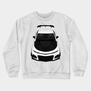 camaro zl1 1le white Crewneck Sweatshirt